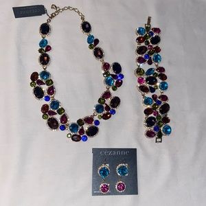 Statement set: necklace, earrings, bracelet!